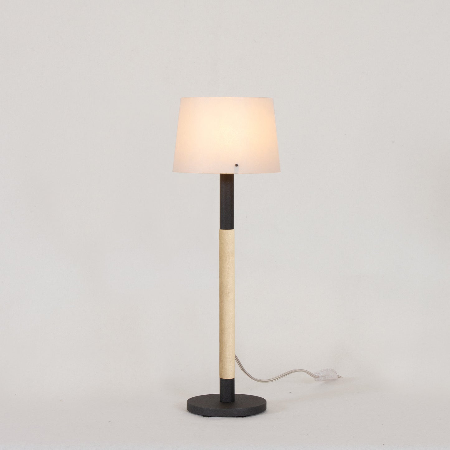 Z trä bordslampa liten björk