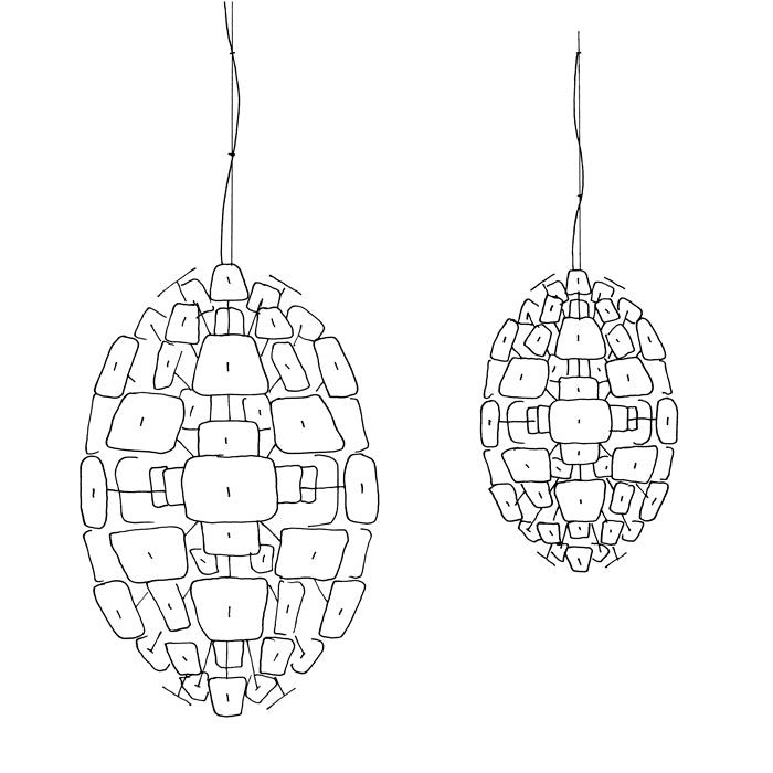 The Egg pendel 90 cm