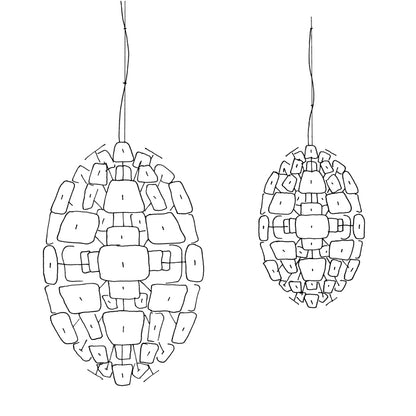 The Egg pendel 90 cm